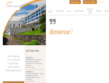 Tablet Screenshot of centresaintfrancois.ch